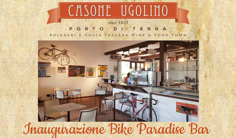Inaugurazione bike paradise bar
