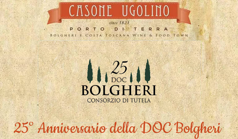 25° anniversario della doc bolgheri
